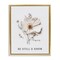 Stupell Industries Be Still & Know Pressed Flowers Floating Frame, design by Lettered and Lined